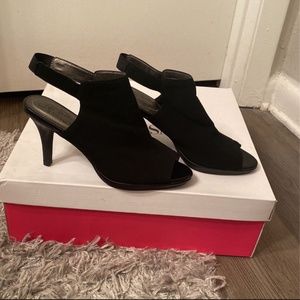 Sling back heels